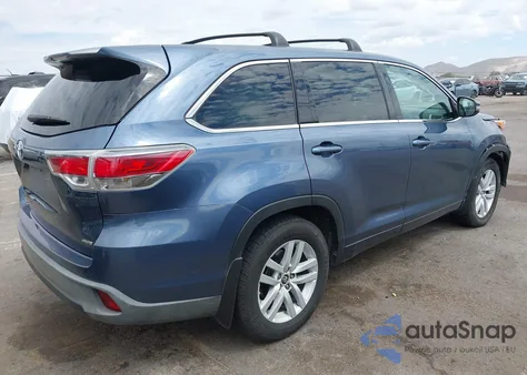 2016 Toyota Highlander Le V6 from USA, damaged, VIN 5TDBKRFH5GS336755